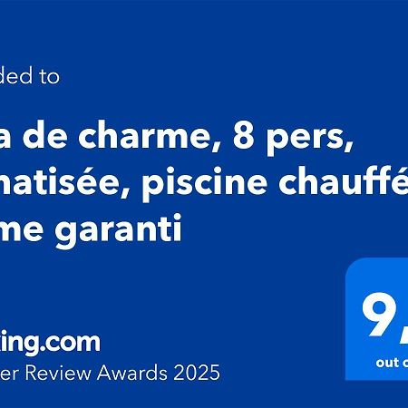 Villa De Charme, 8 Pers, Climatisee, Piscine Chauffee, Calme Garanti Roquebrune-sur Argens Exteriör bild