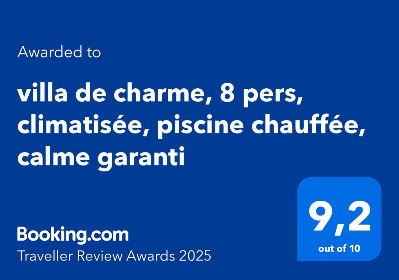 Villa De Charme, 8 Pers, Climatisee, Piscine Chauffee, Calme Garanti Roquebrune-sur Argens Exteriör bild